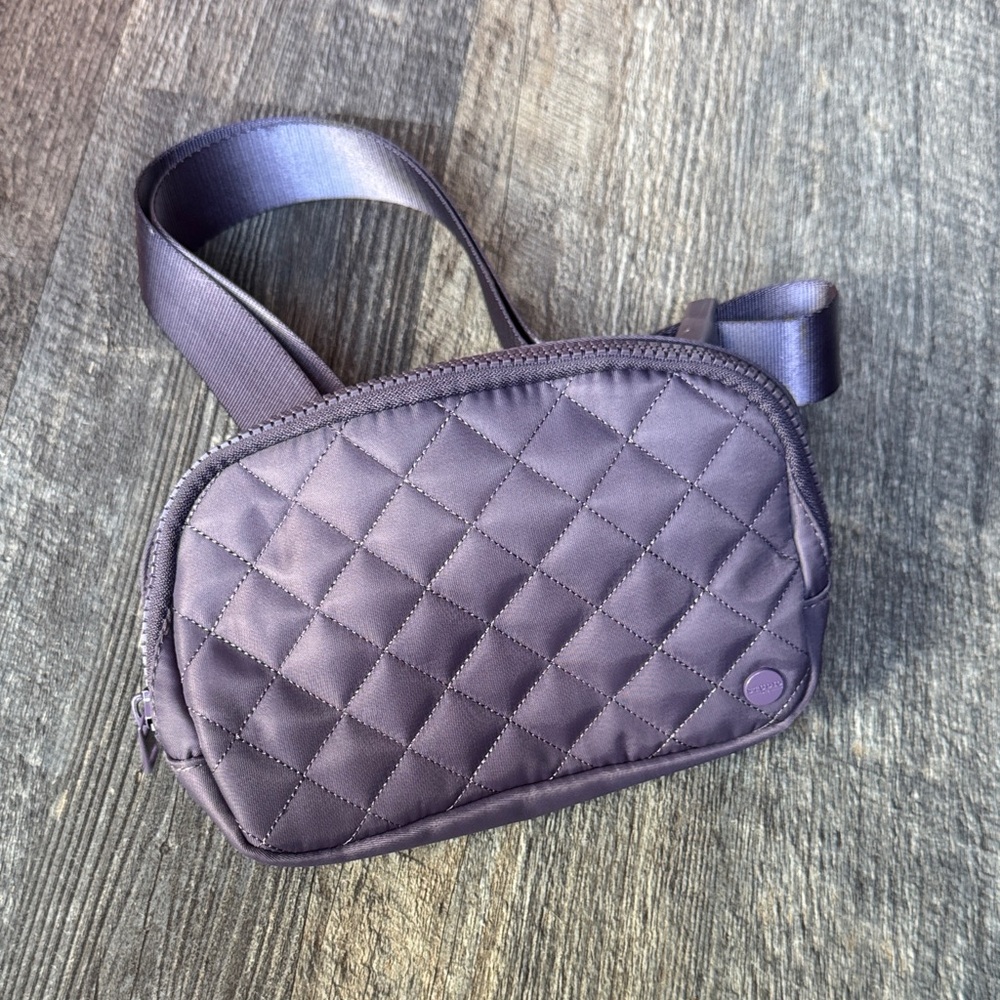 Studio NYC Quilted Crossbody Bag in Purple